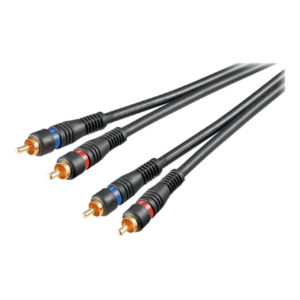 Goobay | Stereo RCA cable 2x RCA, double shielded | 50032 - Image 3