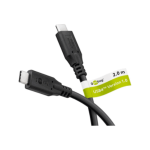 Goobay USB-C Cable, USB4, 100 W, 20 Gbit/s, Power Delivery, 2 m | 74197 - Image 3