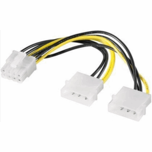 Goobay | Power cable/adapter for PC graphics cards, PCI-E to PCI Express 8-pin | 93241 - Image 3