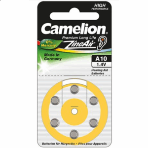 Camelion | A10/DA10/ZL10 | Zinc air cells | 6 pc(s) - Image 3