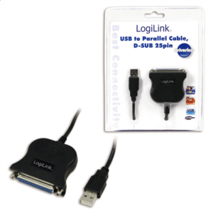 Logilink | USB 2.0 adapter to Paralel (LPT) DB25 , 1,8m | USB-A to LPT USB A male | DB25 - Image 8