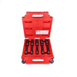 Milwaukee | 1/2" Impact socket set deep, 10 pcs | 4932480457 - Image 2