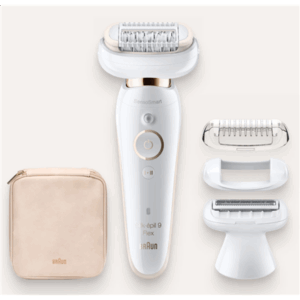 Braun | Epilator | Silk-epil 9 Flex SES9002 | Operating time (max) 40 min | Bulb lifetime (flashes) Not applicable | Number of power levels 2 | Wet & Dry | White/Gold - Image 5