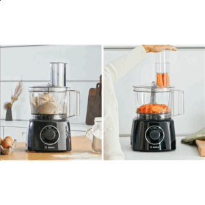 Bosch | Food Processor MultiTalent 3 Plus | MCM3PM386 | 900 W | Number of speeds 2 | Bowl capacity 2.3 L | Black/Stainless steel - Image 10