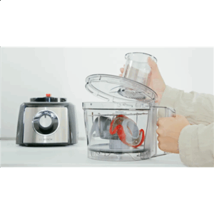 Bosch | Food Processor MultiTalent 3 Plus | MCM3PM386 | 900 W | Number of speeds 2 | Bowl capacity 2.3 L | Black/Stainless steel - Image 12