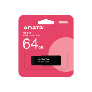 MEMORY DRIVE FLASH USB3.2 64GB/BLACK UC310-64G-RBK ADATA - Image 3