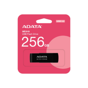 ADATA | USB Flash Drive | UC310 | 256 GB | USB 3.2 Gen1 | Black - Image 3