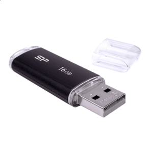 Silicon Power | Ultima U02 | 16 GB | USB 2.0 | Black - Image 2
