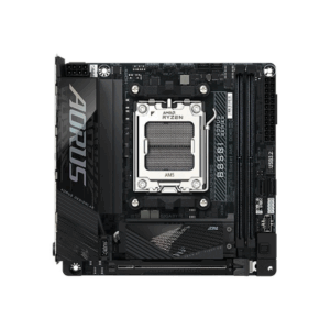 Gigabyte B850I AORUS PRO | Processor family AMD | Processor socket AM5 | DDR5 | Supported hard disk drive interfaces SATA, M.2 | Number of SATA connectors 2 - Image 3