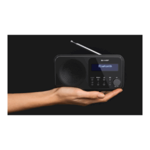 Sharp DR-P420(BK) Tokyo Portable Digital Radio, FM/DAB/DAB+, Bluetooth 5.0, USB or Battery Powered, Midnight Black | Sharp | Tokyo Portable Digital Radio | DR-P420(BK) | Bluetooth | Midnight Black - Image 27