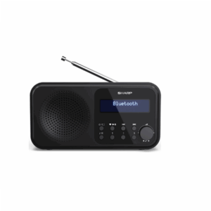 Sharp DR-P420(BK) Tokyo Portable Digital Radio, FM/DAB/DAB+, Bluetooth 5.0, USB or Battery Powered, Midnight Black | Sharp | Tokyo Portable Digital Radio | DR-P420(BK) | Bluetooth | Midnight Black - Image 16