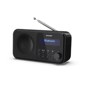 Sharp DR-P420(BK) Tokyo Portable Digital Radio, FM/DAB/DAB+, Bluetooth 5.0, USB or Battery Powered, Midnight Black | Sharp | Tokyo Portable Digital Radio | DR-P420(BK) | Bluetooth | Midnight Black - Image 20