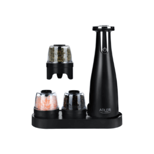 Adler | Electric Salt and pepper grinder | AD 4449b | Housing material ABS plastic | 7 W | Lithium | Matte Black - Image 21