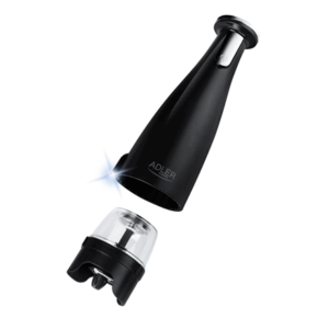 Adler | Electric Salt and pepper grinder | AD 4449b | Housing material ABS plastic | 7 W | Lithium | Matte Black - Image 15