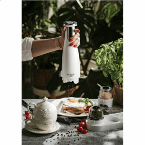 Adler | Electric Salt and pepper grinder | AD 4449w | Housing material ABS plastic | 7 W | Lithium | Matte White - Image 20