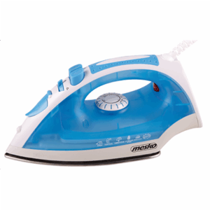 Iron | Mesko | MS 5023 | With cord | 2200 W | Blue/White - Image 2