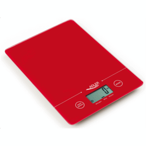 Adler | Kitchen scales | AD 3138 | Maximum weight (capacity) 5 kg | Graduation 1 g | Red - Image 2