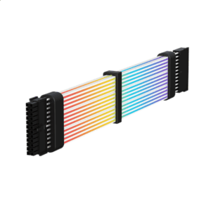 Gamemax | PSU Extension cable | MB 24PIN-B | Black - Image 3