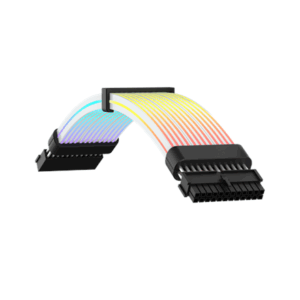 Gamemax | PSU Extension cable | MB 24PIN-B | Black - Image 4