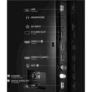 Hisense 65A6Q | 65 | Smart TV | VIDAA Smart OS | UHD | Black - Image 23