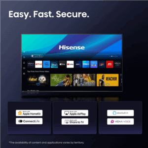 Hisense 65A6Q | 65 | Smart TV | VIDAA Smart OS | UHD | Black - Image 19