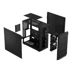 Fractal Design | Focus 2 | Side window | Black Solid | Midi Tower | ATX - Image 48