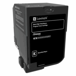 Lexmark 20K Black Return Program Toner Cartridge (CS720, CS725) | Lexmark Black - Image 2