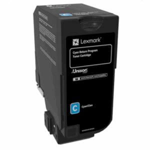 Lexmark Lexmark High Capacity Cyan Return Programme 84C2HC0 Toner Cartridge | Lexmark Cyan - Image 2