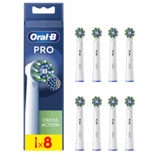 Oral-B | Replaceable toothbrush heads | EB50RX-8 Cross Action Pro | Heads | For adults | Number of brush heads included 8 | White - Image 2