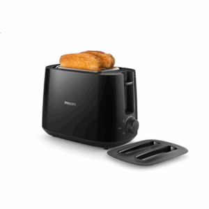 Philips | Daily collection toaster | HD2582/90 | Power 830 W | Number of slots 2 | Housing material Plastic | Black - Image 6