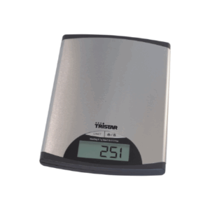 Tristar | Kitchen scale | KW-2435 | Maximum weight (capacity) 5 kg | Metallic - Image 3