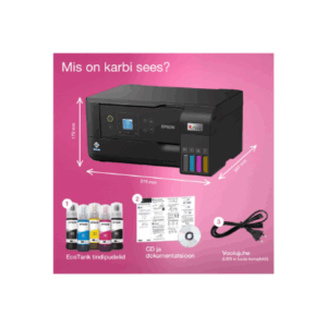 Epson | Multifunctional printer | EcoTank L3560 | Inkjet | Colour | Inkjet Multifunctional Printer | A4 | Wi-Fi | Black - Image 85