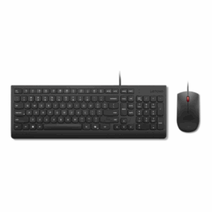 Lenovo Essential | Klaviatūra and Mouse Combo | Wired | US Euro | Black - Image 3