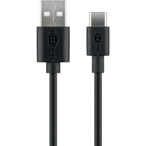 Goobay | USB-C charging and sync cable (USB-A > USB-C) | 59124 | USB-C male | USB 2.0 male (type A) - Image 22