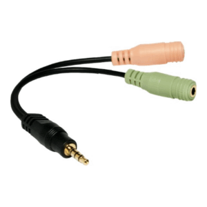 Logilink | Audio jack adapter, 4-pin, 3.5 mm stereo male to 2x 3.5mm female | 0.15 m - Image 9