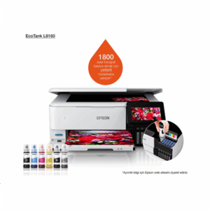 Epson | Wireless Photo Printer | EcoTank L8160 | Inkjet | Colour | Inkjet Multifunctional Printer | A4 | Wi-Fi | Grey - Image 189