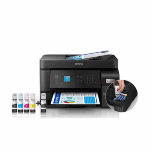 Epson | Multifunctional printer | EcoTank L5590 | Inkjet | Colour | Inkjet Multifunctional Printer | A4 | Wi-Fi | Black - Image 107