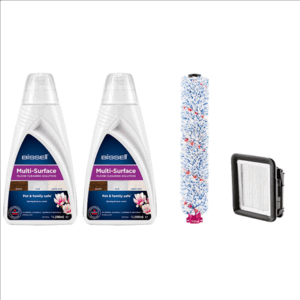 Bissell | Cleaning Pack | MultiSurface (2xDetergents+Brushroll+Filter) - Image 2