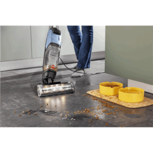 Bissell Vacuum Cleaner | CrossWave EdgeFind Select All-in-one Multi-surface | Corded operating | Washing function | 290-340 W | Black/Lake Blue/Silver - Image 4