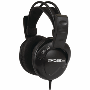 Koss | Ausinės DJ Style | UR20 | Wired | On-Ear | Noise canceling | Black - Image 4