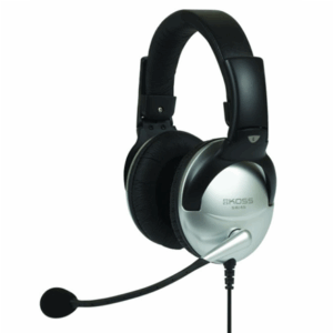 Koss | Ausinės | SB45 | Wired | On-Ear | Microphone | Noise canceling | Silver/Black - Image 2