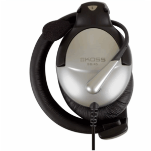 Koss | Ausinės | SB45 | Wired | On-Ear | Microphone | Noise canceling | Silver/Black - Image 5