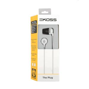 Koss | Ausinės | Sparkplug | Wired | In-ear | Noise canceling | Black - Image 2