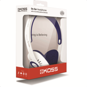 Koss | Ausinės | KPH30iW | Wired | On-Ear | Microphone | White - Image 4