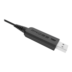 Koss | Ausinės | CS195 USB | Wired | On-Ear | Microphone | Black - Image 9