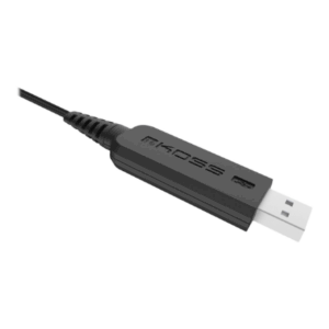 Koss | Ausinės | CS200 USB | Wired | On-Ear | Microphone | Black - Image 8