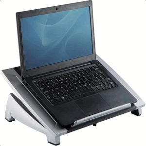 Fellowes | Office Suites Laptop Stand | Black/Silver - Image 5