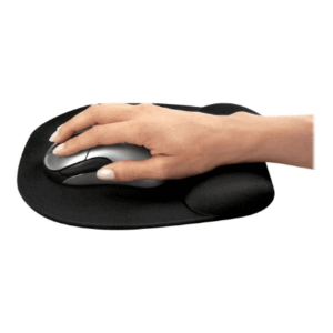 Fellowes | Mouse pad with wrist pillow | 202 x 235 x 25.4 mm | Black - Image 4