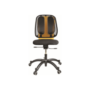 Fellowes | Office Suites mesh back support | Black | Depth 140 mm | Height 512 mm | Mesh textile | Width 439 mm - Image 2