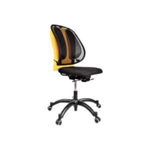 Fellowes | Office Suites mesh back support | Black | Depth 140 mm | Height 512 mm | Mesh textile | Width 439 mm - Image 3